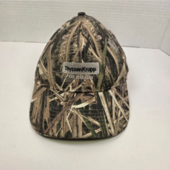 Mossy Oak ThyssenKrupp Cap Woodland Camouflage Outdoor Cap Hunting NEW